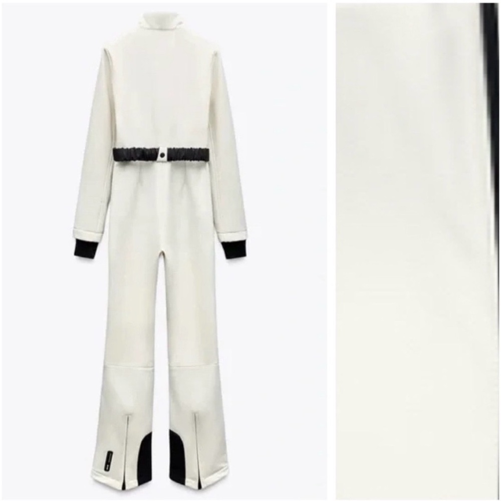 SOLD Zara Recco® Technology Ski Water Resistant/Wind Protection
Jumpsuit Size M - Picture 12 of 12